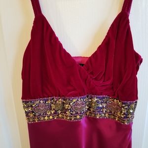 $400 Burgundy Cocktail Dress Maria Bianca Nero
